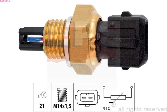 EPS 1.994.015 - Sensor, intake air temperature car-mod.net