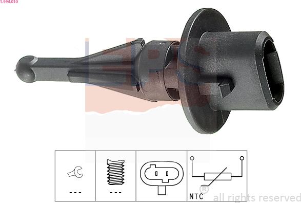 EPS 1.994.010 - Sensor, intake air temperature car-mod.net