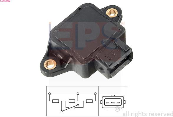 EPS 1.995.002 - Throttle position sensor car-mod.net