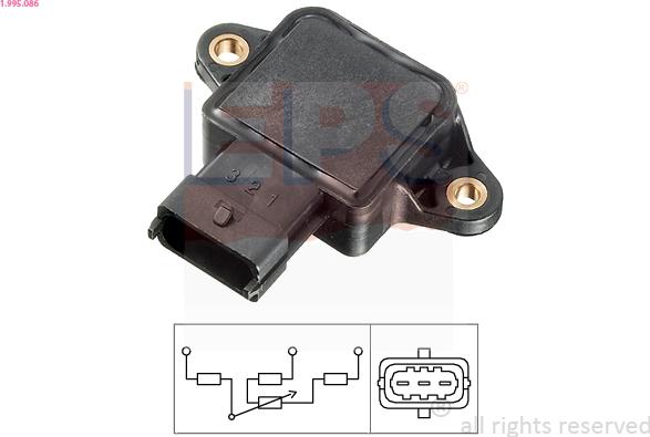 EPS 1.995.086 - Throttle position sensor car-mod.net