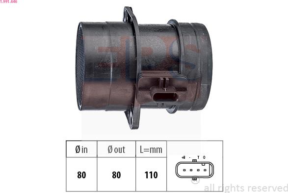 EPS 1.991.446 - Air Mass Sensor car-mod.net