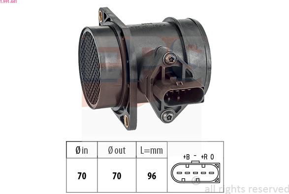 EPS 1.991.441 - Air Mass Sensor car-mod.net