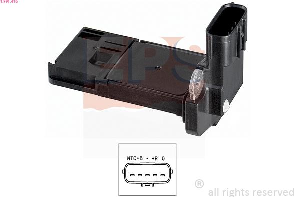 EPS 1.991.416 - Air Mass Sensor car-mod.net