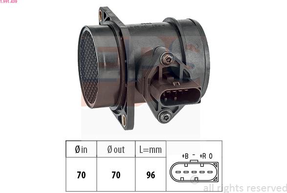 EPS 1.991.439 - Air Mass Sensor car-mod.net