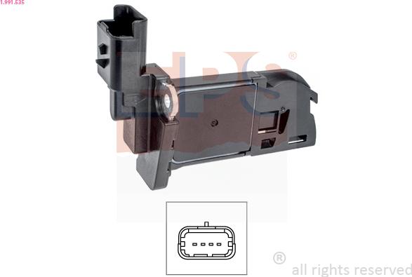 EPS 1.991.535 - Air Mass Sensor car-mod.net