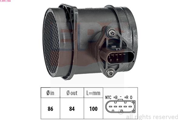EPS 1.991.194 - Air Mass Sensor car-mod.net