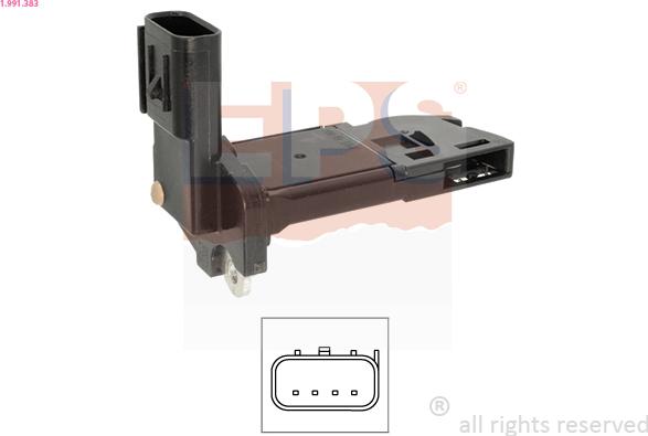 EPS 1.991.383 - Air Mass Sensor car-mod.net