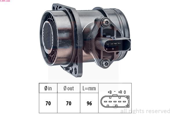 EPS 1.991.325 - Air Mass Sensor car-mod.net