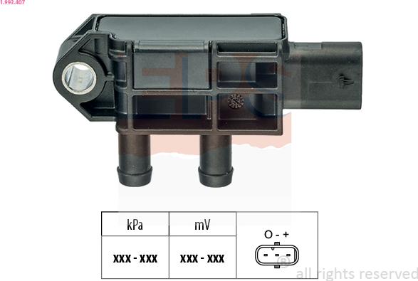 EPS 1.993.407 - Air Pressure Sensor, height adaptation car-mod.net
