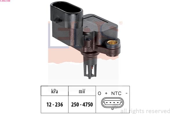 EPS 1.993.109 - Air Pressure Sensor, height adaptation car-mod.net