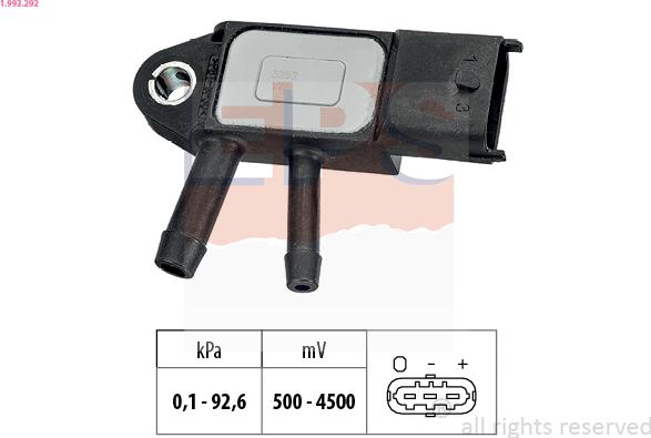 EPS 1.993.292 - Air Pressure Sensor, height adaptation car-mod.net