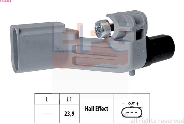EPS 1.953.464 - Crankshaft position sensor, RPM car-mod.net