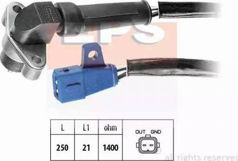 EPS 1.953.038 - Crankshaft position sensor, RPM car-mod.net