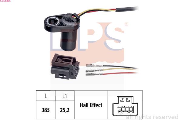 EPS 1.953.855 - RPM Sensor of AT, automatic transmission car-mod.net