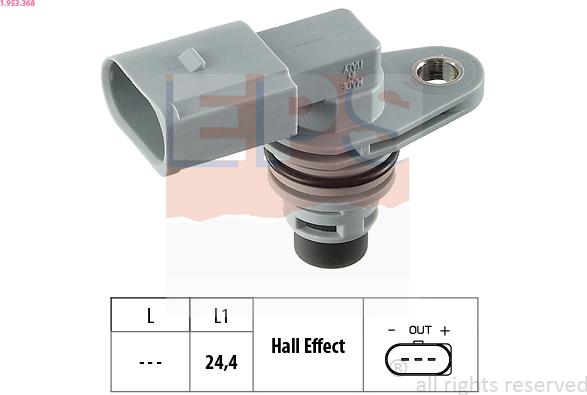 EPS 1.953.368 - Camshaft position Sensor car-mod.net