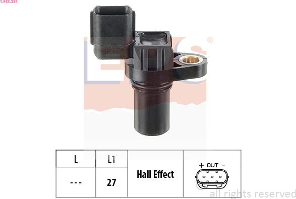 EPS 1.953.335 - Camshaft position Sensor car-mod.net