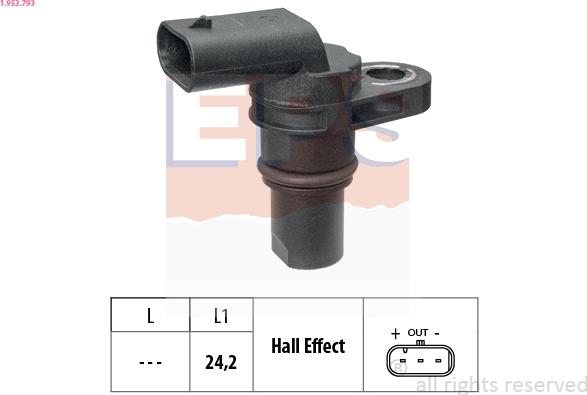 EPS 1.953.793 - Camshaft position Sensor car-mod.net