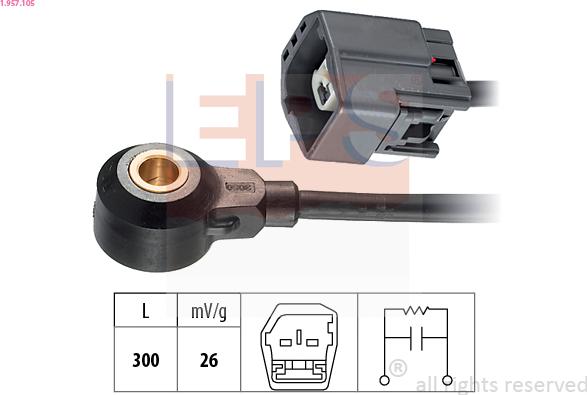 EPS 1.957.105 - Knock Sensor car-mod.net