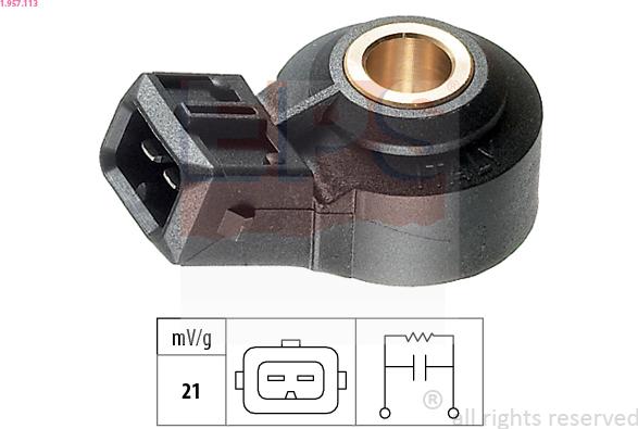 EPS 1.957.113 - Knock Sensor car-mod.net