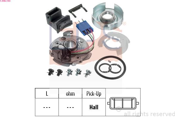EPS 1.906.193 - Sensor, ignition pulse car-mod.net