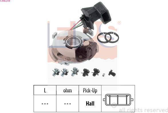 EPS 1.906.219 - Sensor, ignition pulse car-mod.net