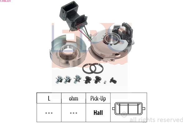 EPS 1.906.231 - Sensor, ignition pulse car-mod.net