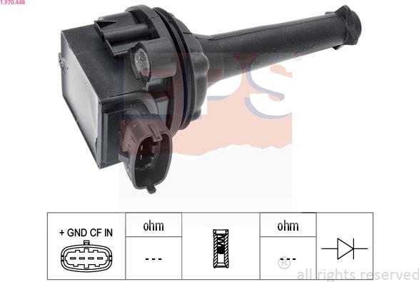 EPS 1.970.448 - Ignition Coil car-mod.net