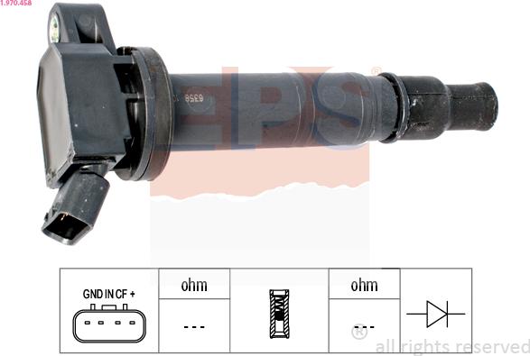 EPS 1.970.458 - Ignition Coil car-mod.net