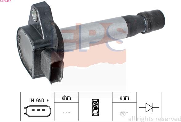 EPS 1.970.457 - Ignition Coil car-mod.net