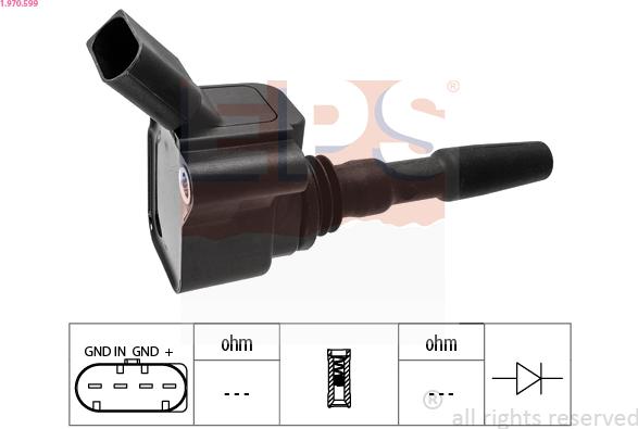 EPS 1.970.599 - Ignition Coil car-mod.net