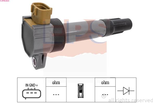 EPS 1.970.553 - Ignition Coil car-mod.net
