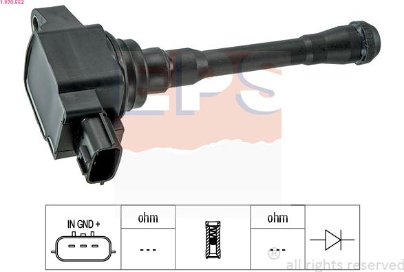 EPS 1.970.552 - Ignition Coil car-mod.net