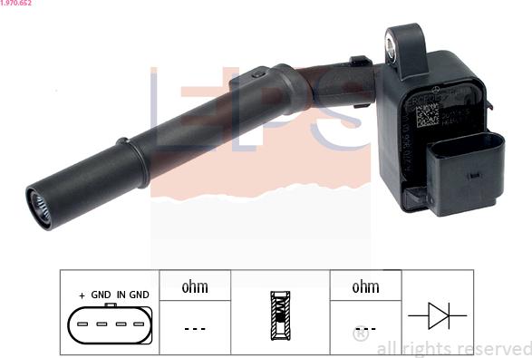 EPS 1.970.652 - Ignition Coil car-mod.net