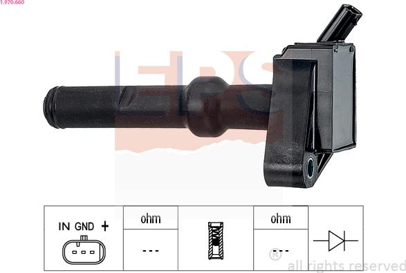 EPS 1.970.660 - Ignition Coil car-mod.net