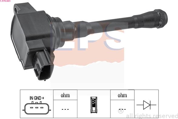 EPS 1.970.661 - Ignition Coil car-mod.net