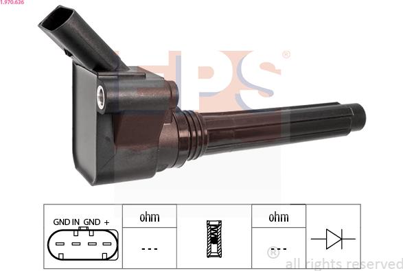 EPS 1.970.636 - Ignition Coil car-mod.net