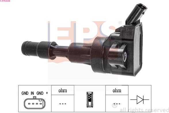 EPS 1.970.638 - Ignition Coil car-mod.net