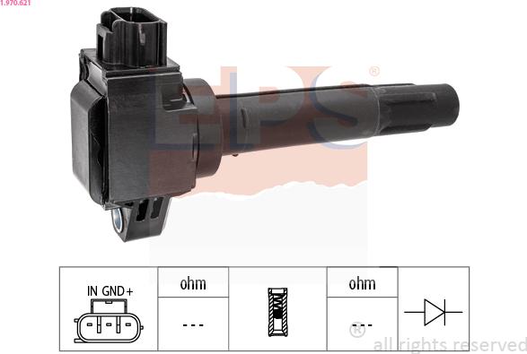 EPS 1.970.621 - Ignition Coil car-mod.net