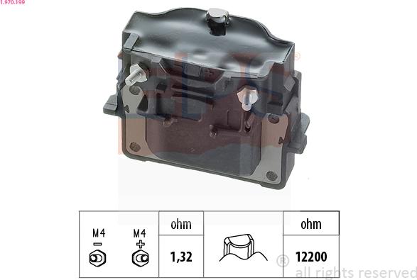 EPS 1.970.199 - Ignition Coil car-mod.net