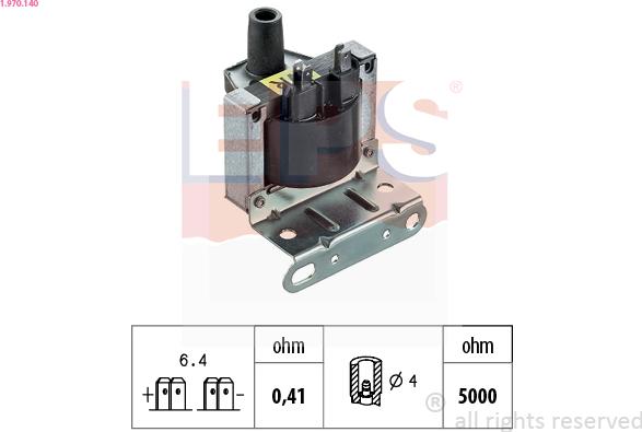 EPS 1.970.140 - Ignition Coil car-mod.net