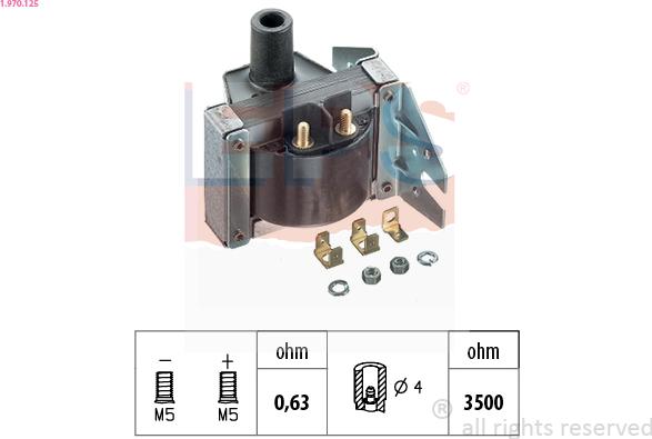 EPS 1.970.125 - Ignition Coil car-mod.net