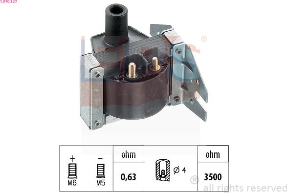 EPS 1.970.127 - Ignition Coil car-mod.net