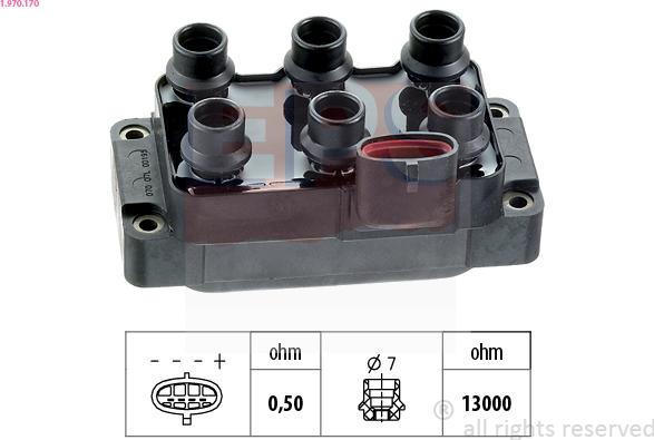 EPS 1.970.170 - Ignition Coil car-mod.net