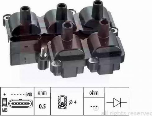 EPS 1.970.393 - Ignition Coil car-mod.net