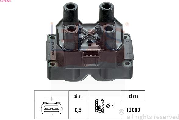 EPS 1.970.273 - Ignition Coil car-mod.net