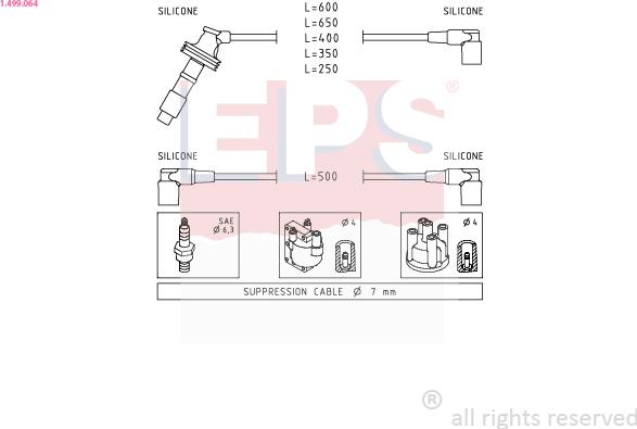 EPS 1.499.064 - Ignition Cable Kit car-mod.net
