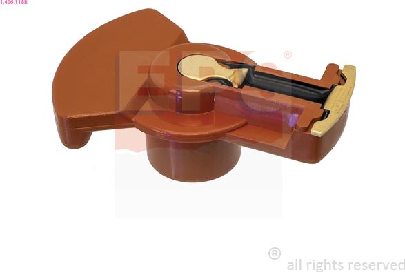 EPS 1-406-118R - Rotor, distributor car-mod.net