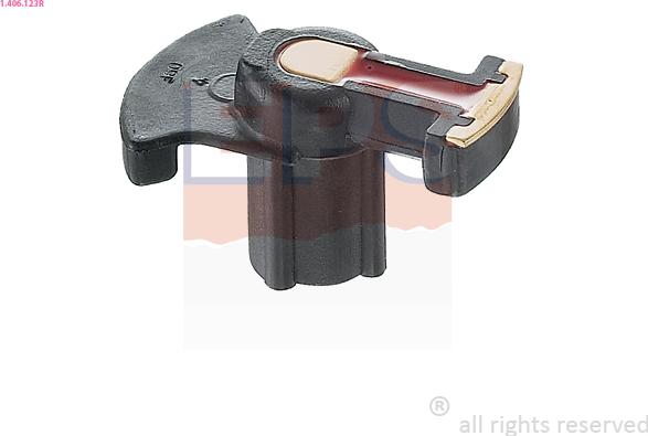 EPS 1.406.123R - Rotor, distributor car-mod.net