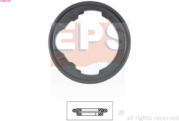 EPS 1.890.548 - Gasket, thermostat car-mod.net