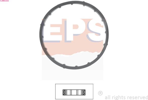 EPS 1.890.555 - Gasket, thermostat car-mod.net